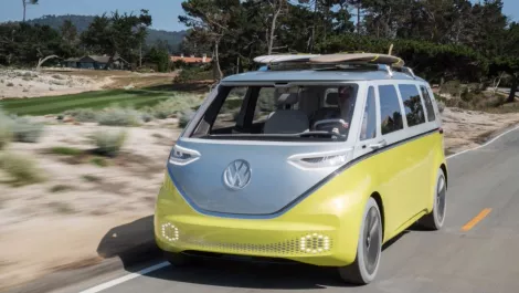 The VW Bus is back, and it's gone green