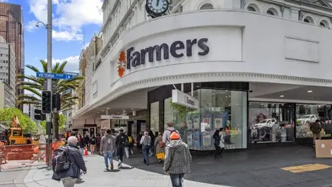 Auckland CBD’s Farmers building hits the market
